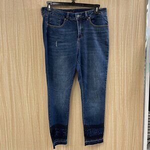 Signature Studio Embellished Jeans Size 14